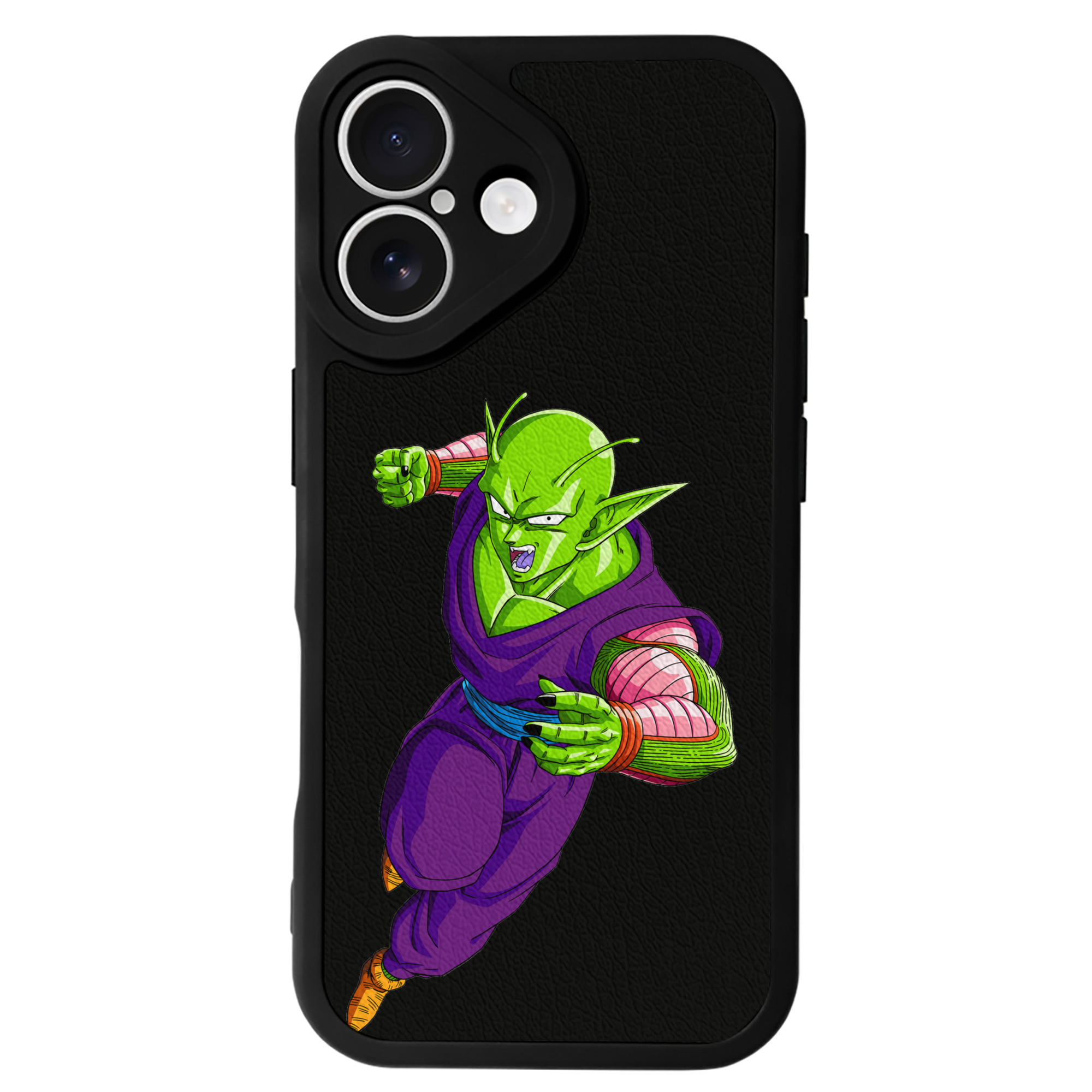 （画像用） ドラゴンボール ピッコロ DRAGON BALL Piccolo 【iPhone 16シリーズ対応】シリコンスマホケース（レザー調） 材質：シリコン